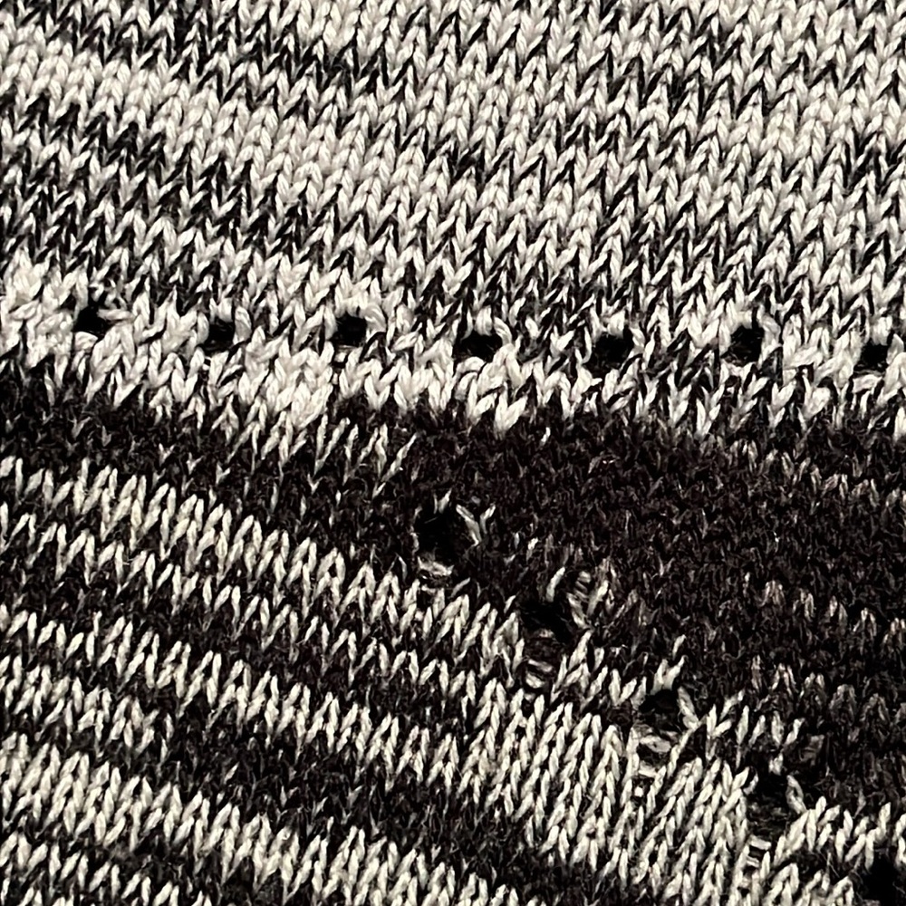 Point Zero Sweater Triangle Heather Pattern - Picture 7 of 8